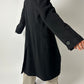 Long wool coat | Black