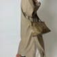 Long trench coat | Soft beige