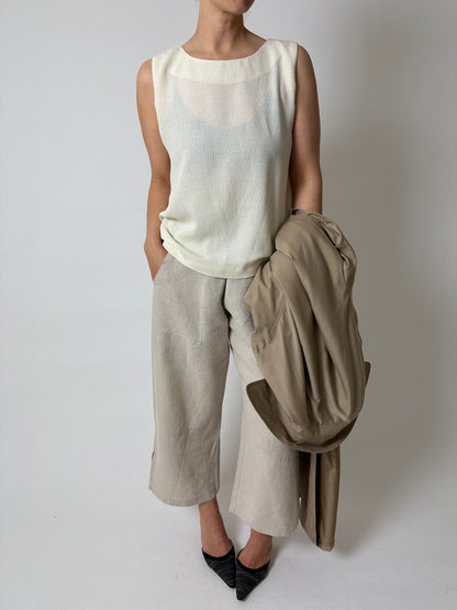 Woven top | Off white