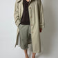 Cropped cargo trousers | Soft green