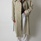 Long trench coat | Sand beige