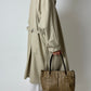 Long trench coat | Sand beige