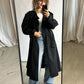 Oversized trench coat | Black