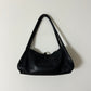 Leather shoulder bag | Black