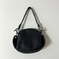 Leather shoulder bag | Black
