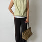 Zip sleeveless vest | Butter