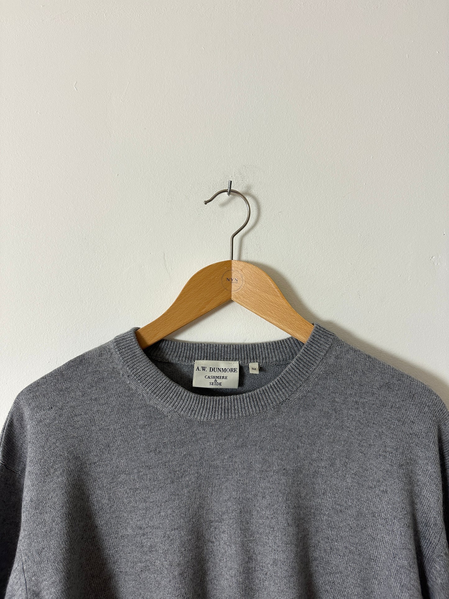 Silk Cashmere jumper | Grey
