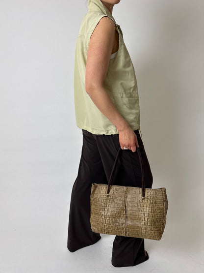Zip sleeveless vest | Butter