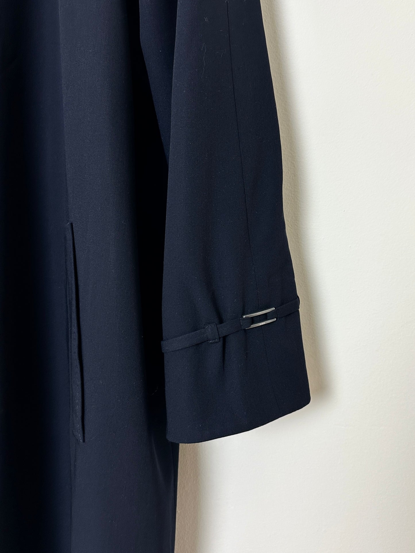 Long Mac coat | Navy