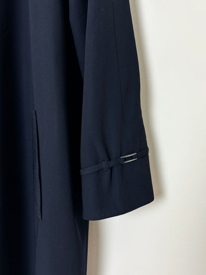 Long Mac coat | Navy