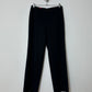 Straight leg pantalon | Black