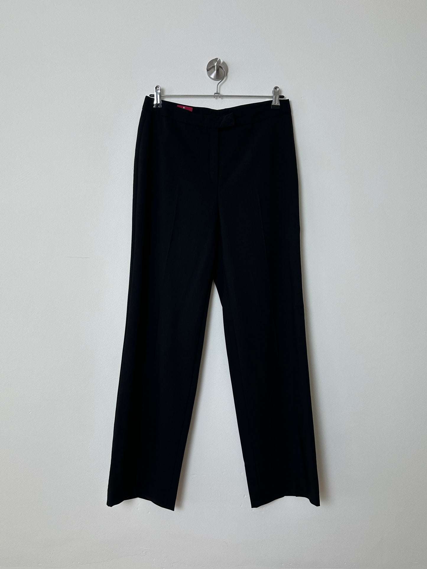 Straight leg pantalon | Black