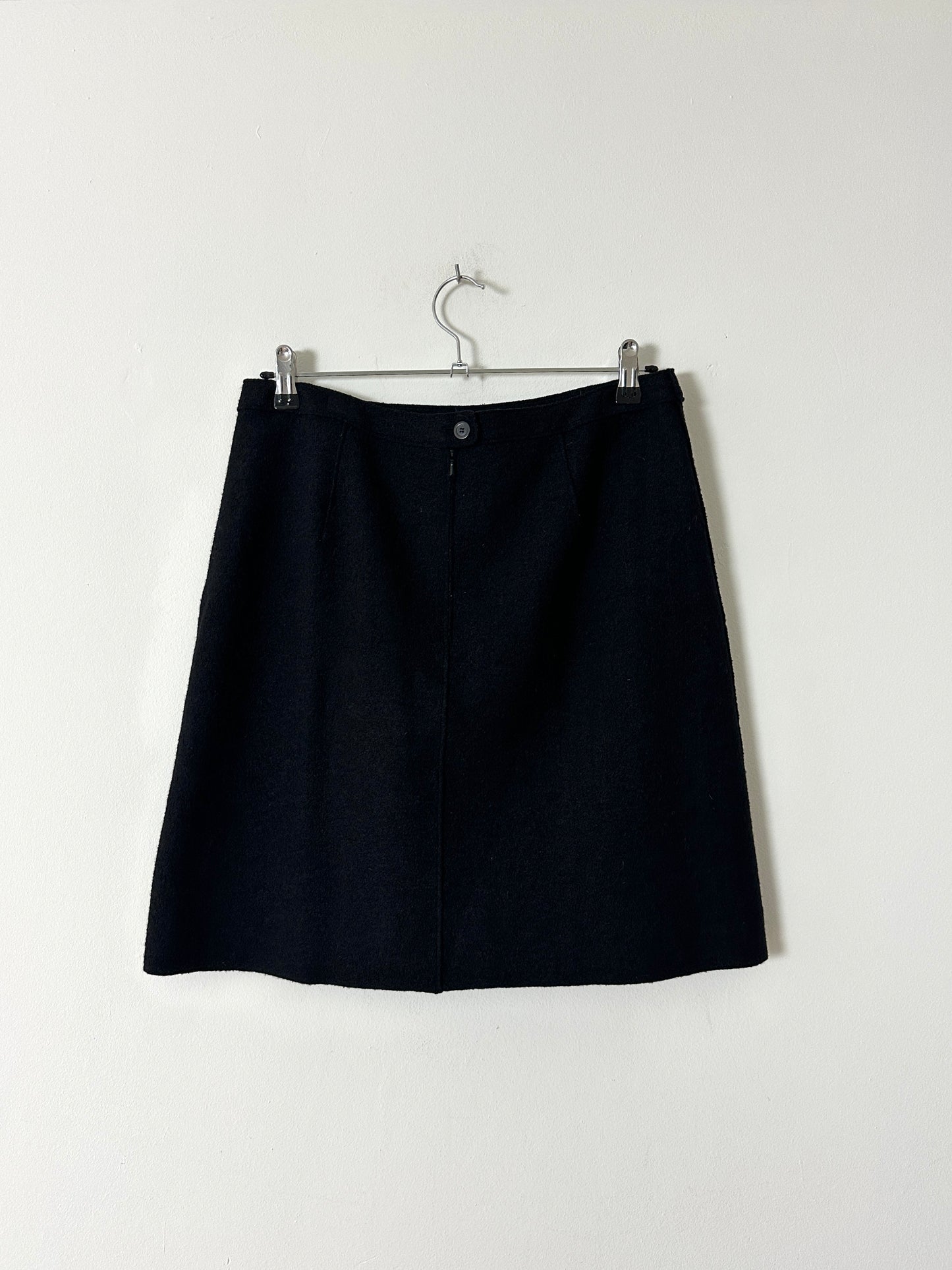 Wool skirt | Black