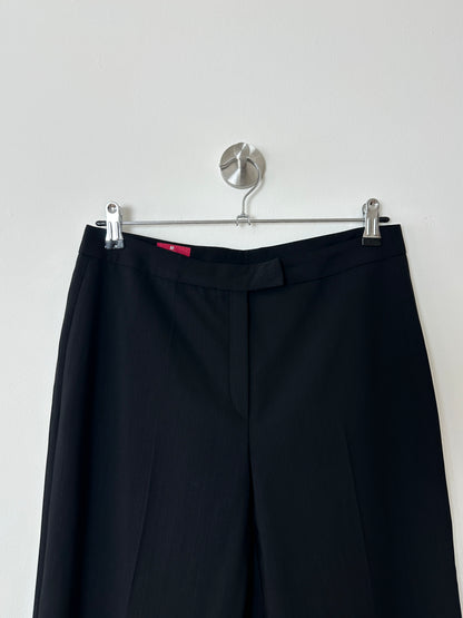 Straight leg pantalon | Black