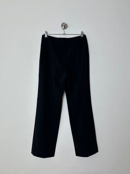 Straight leg pantalon | Black