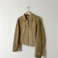 Suede jacket | Butter beige