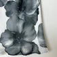 Sheer flower skirt | Grey / White