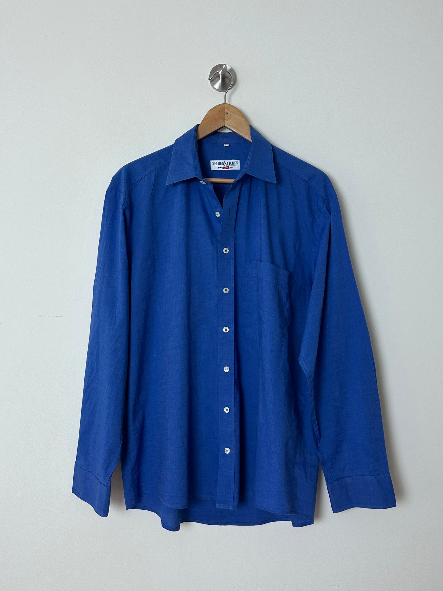 Oversized shirt | Bright blue