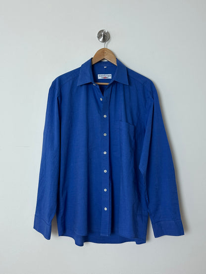 Oversized shirt | Bright blue