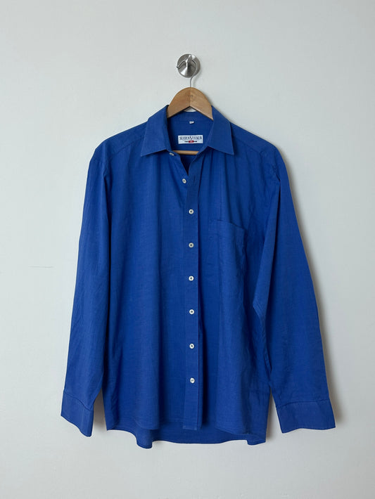 Oversized shirt | Bright blue