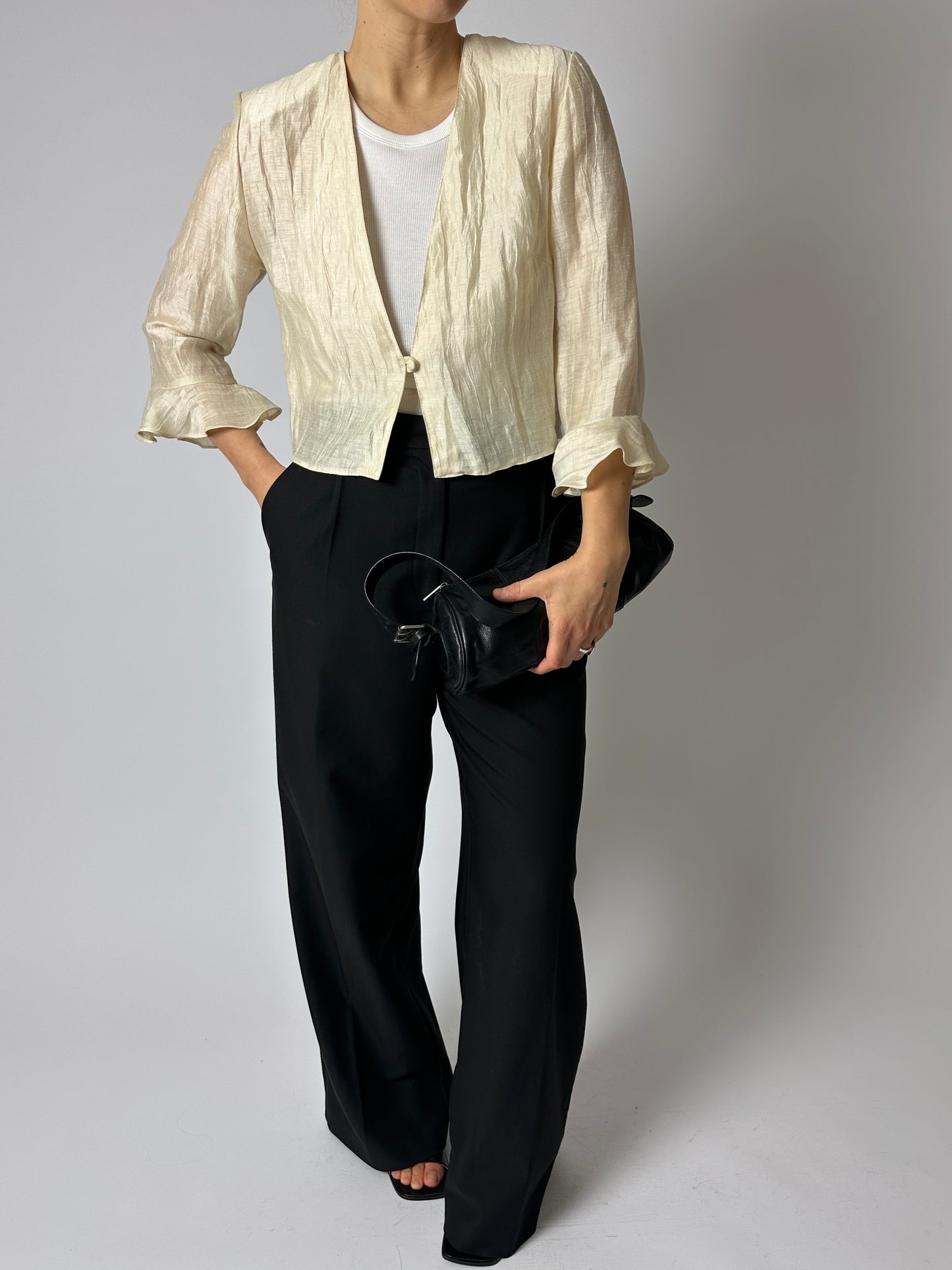 Linen shirt | Soft Ivory