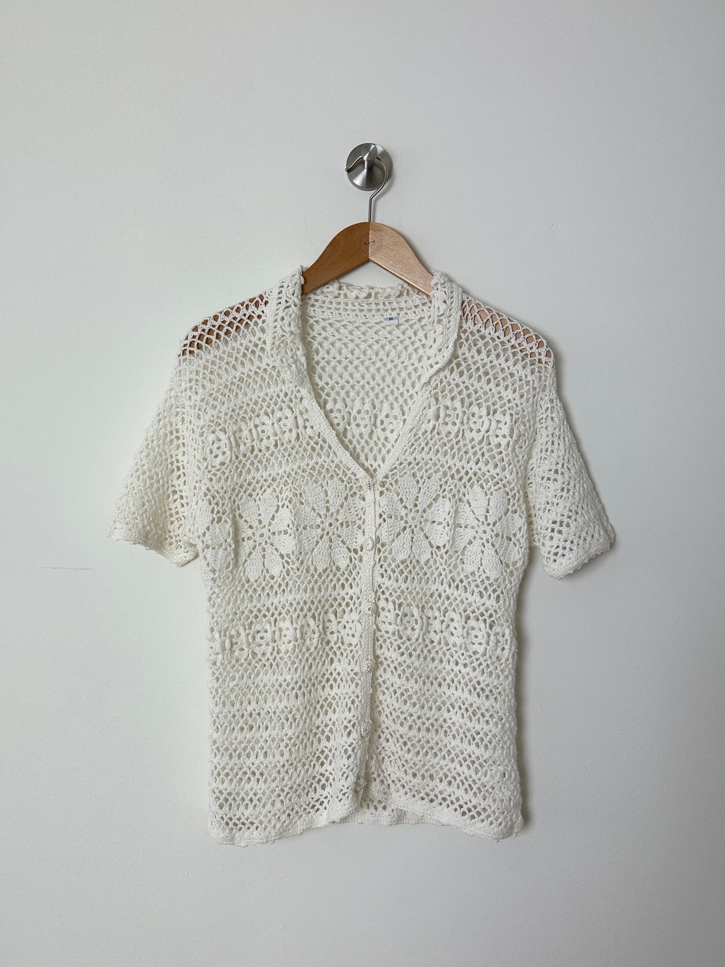 Crochet blouse | Off white