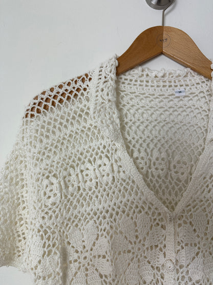 Crochet blouse | Off white