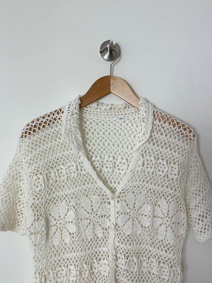 Crochet blouse | Off white