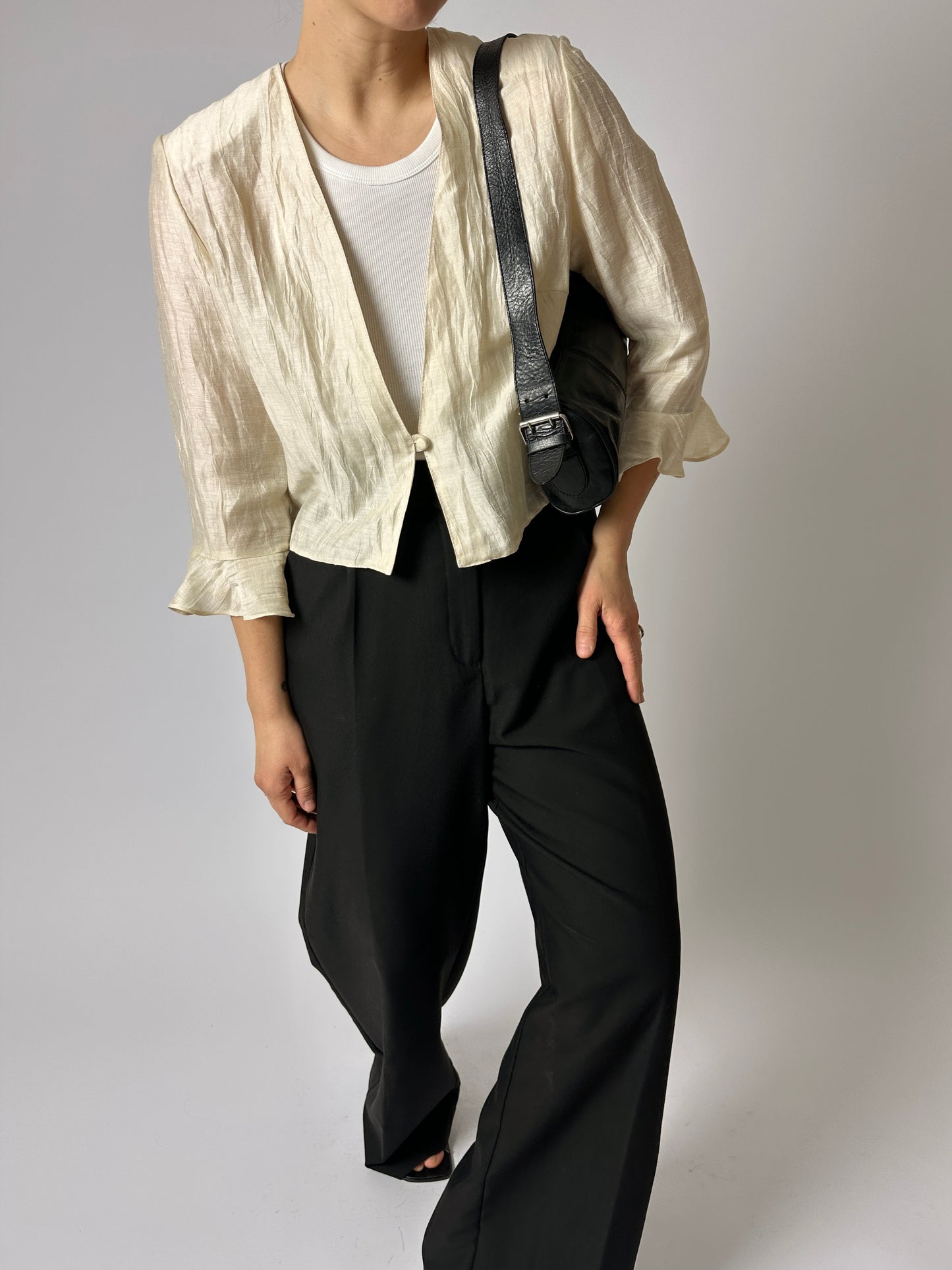 Linen shirt | Soft Ivory