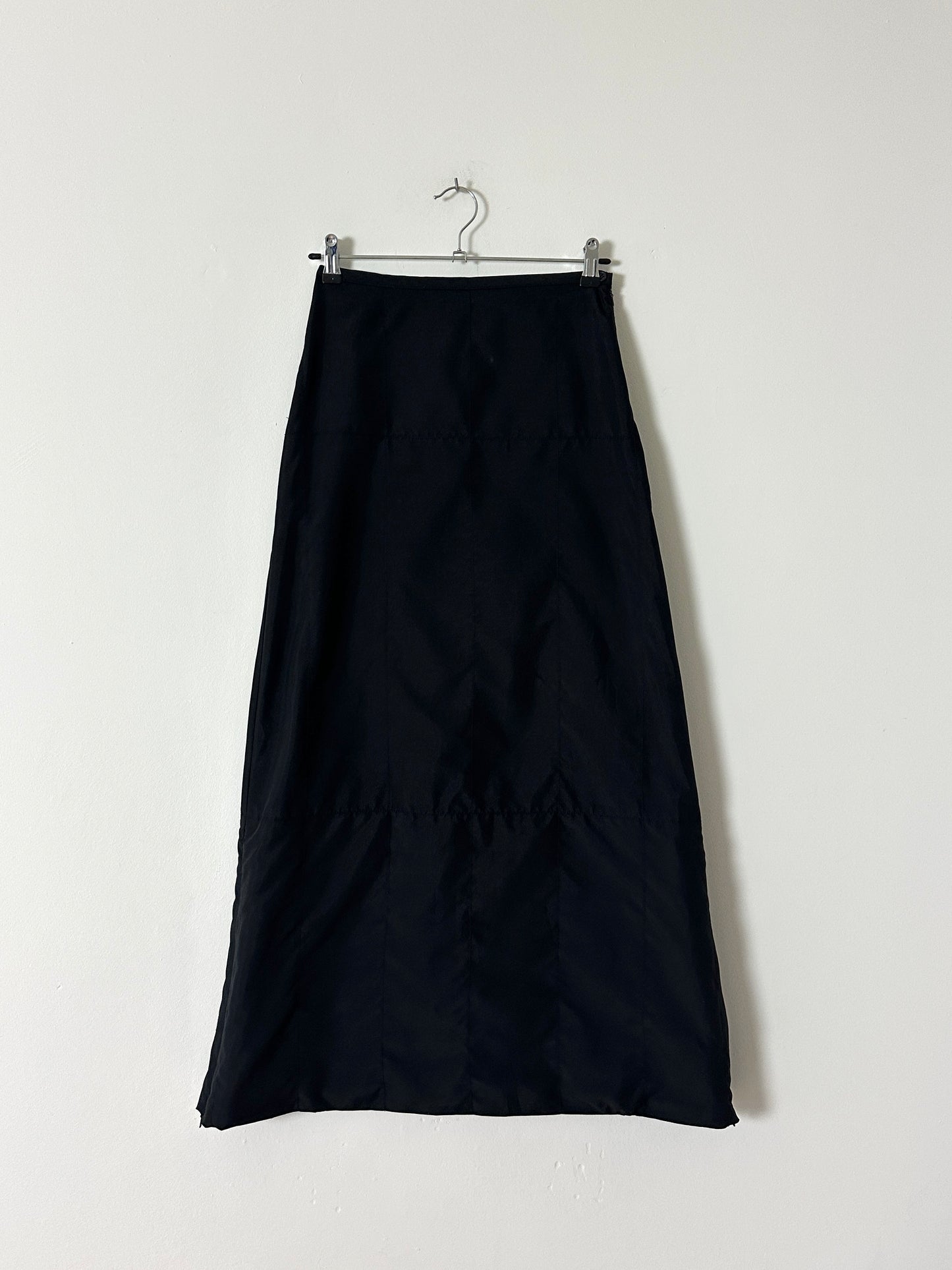 Long skirt | Night Black