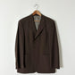 Relaxed blazer | Dark Brown