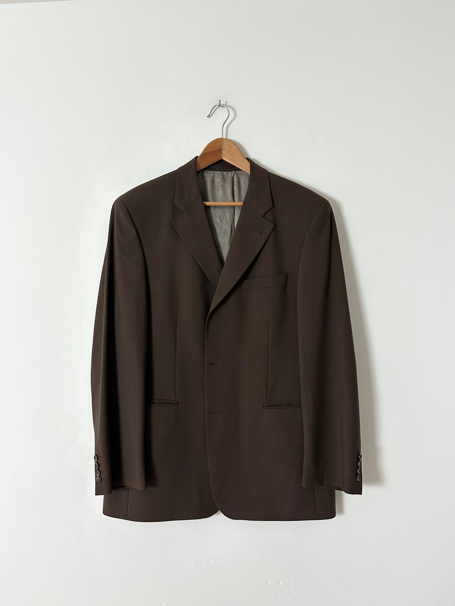 Relaxed blazer | Dark Brown