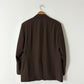 Relaxed blazer | Dark Brown