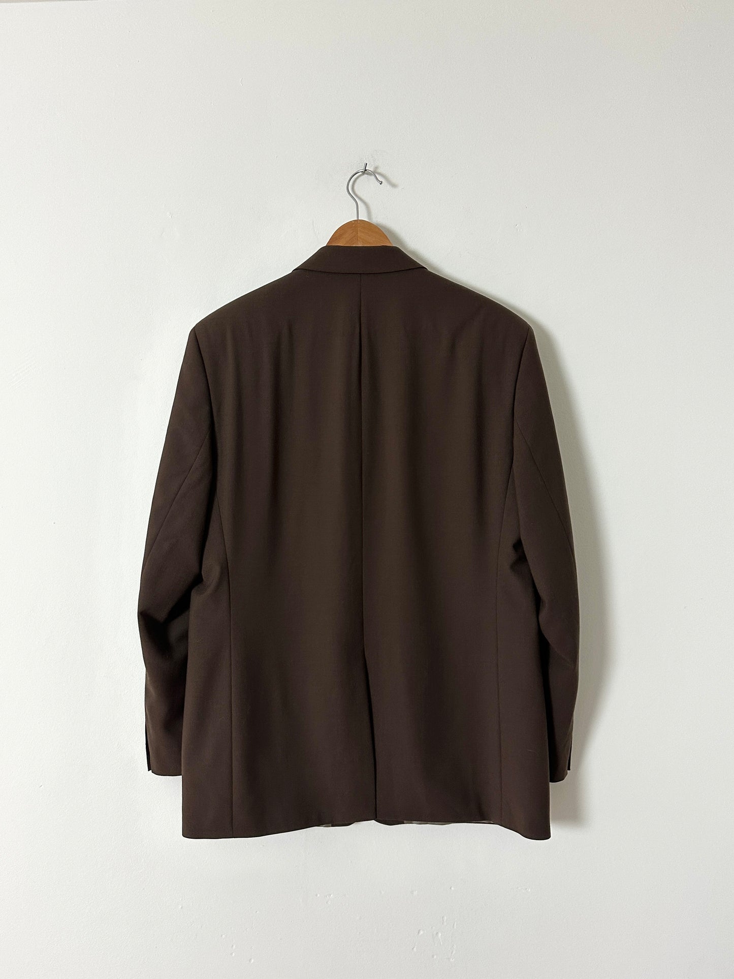 Relaxed blazer | Dark Brown