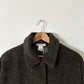 Wool mohair coat | Dark green