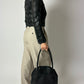 Cropped detailed jacket | Black