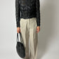 Cropped detailed jacket | Black