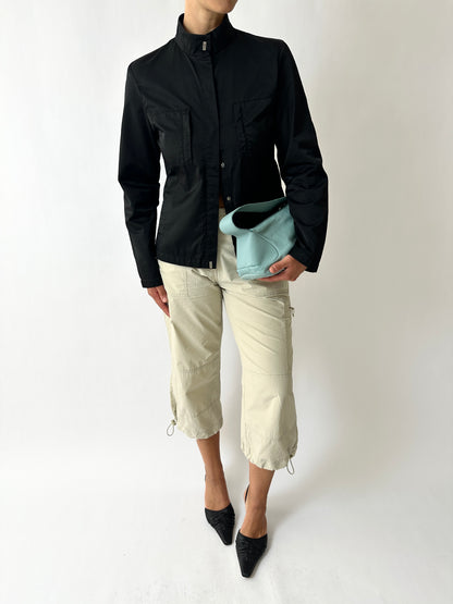 Capri cotton trousers | Soft ecru
