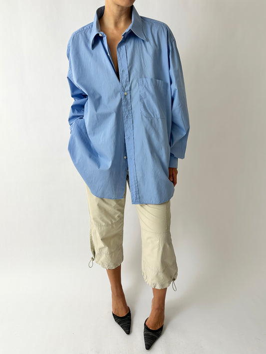 Oversized shirt | Light blue