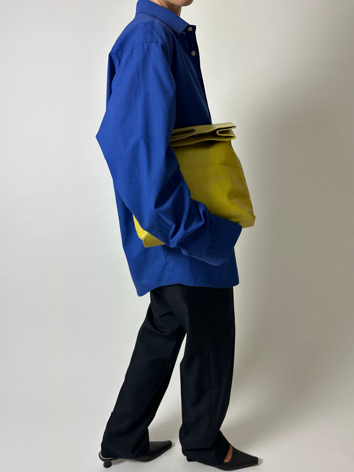 Oversized shirt | Cobalt blue