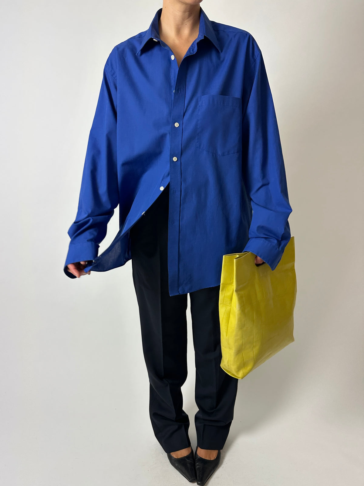 Oversized shirt | Cobalt blue