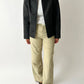 Leather zip jacket | Black