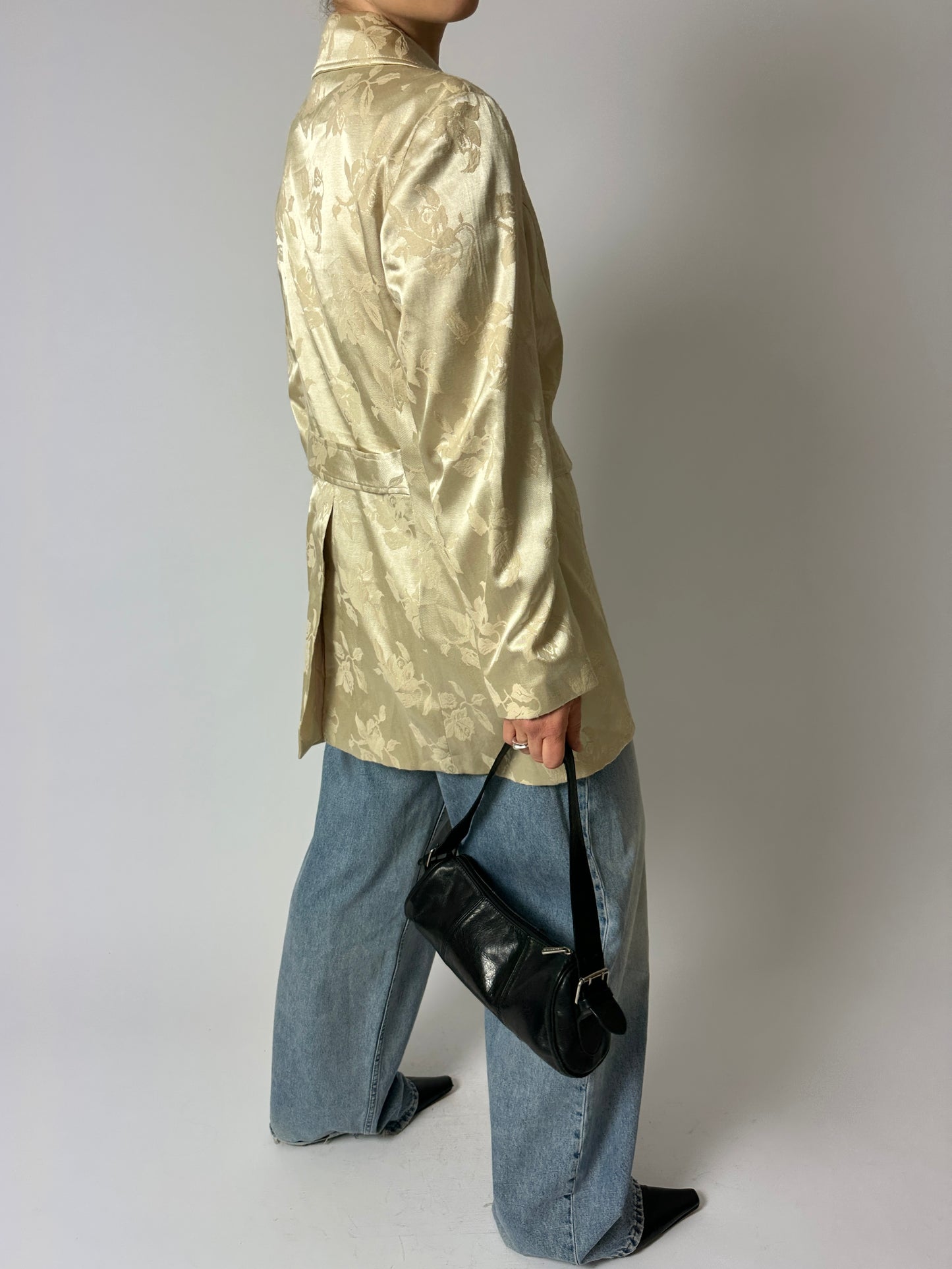 Satin blazer coat | Butter