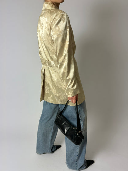 Satin blazer coat | Butter