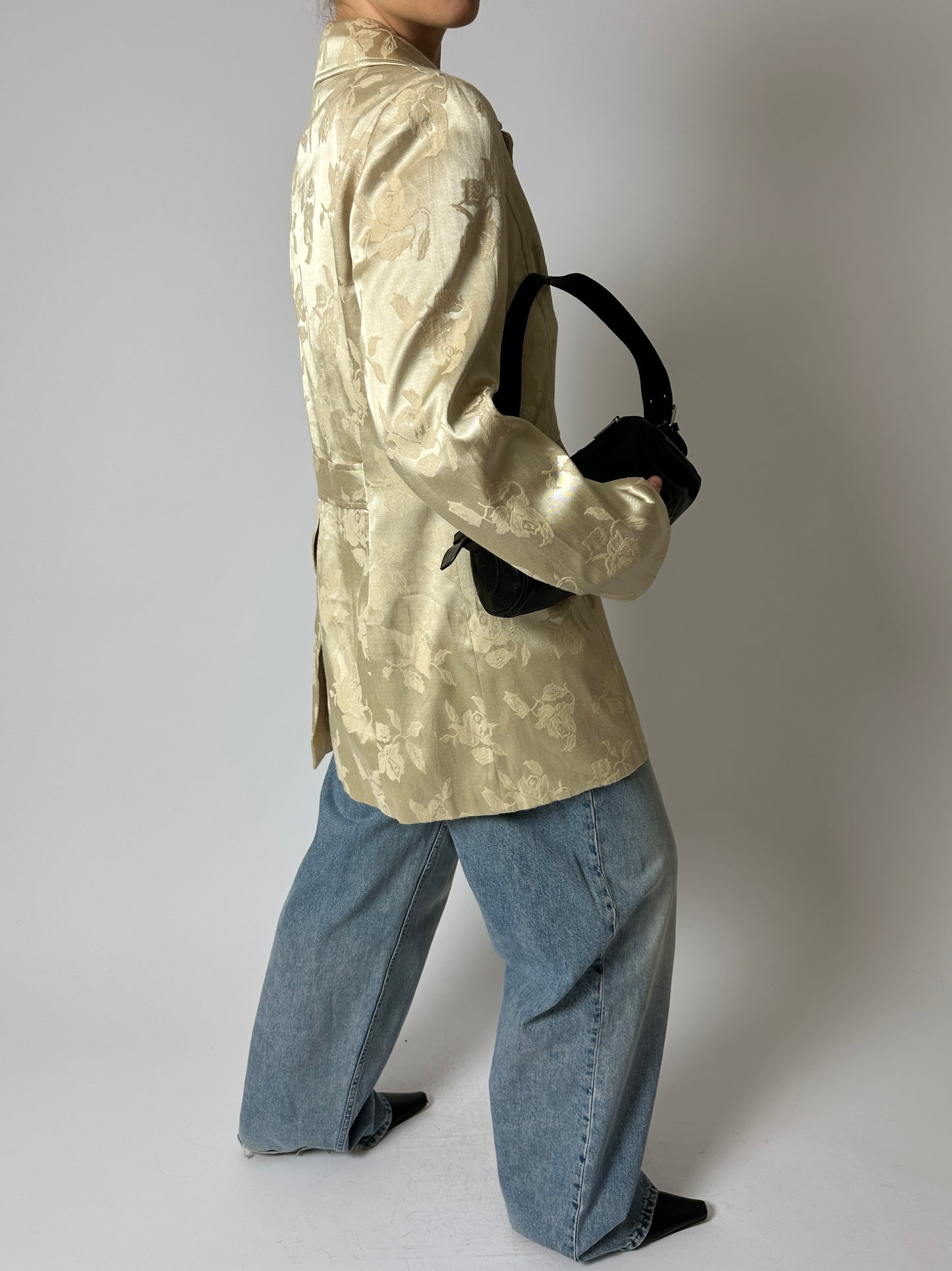 Satin blazer coat | Butter