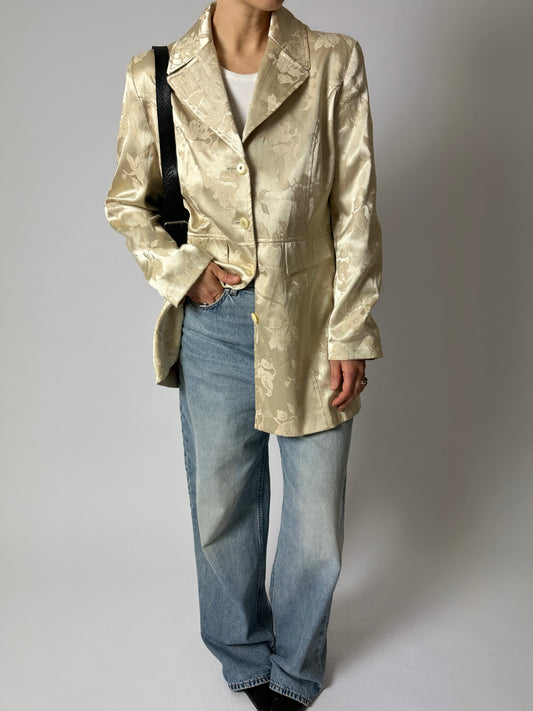 Satin blazer coat | Butter