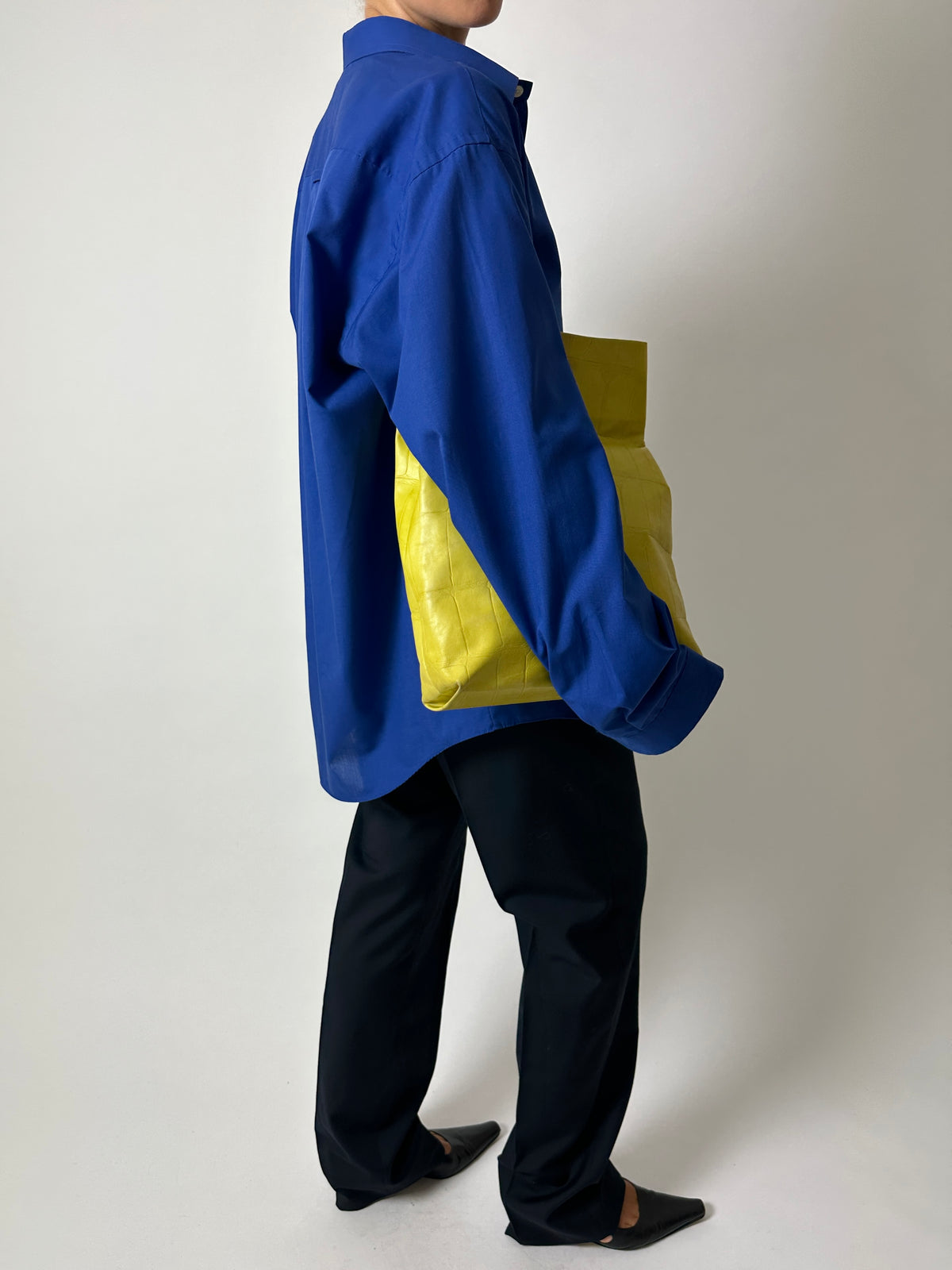 Oversized shirt | Cobalt blue