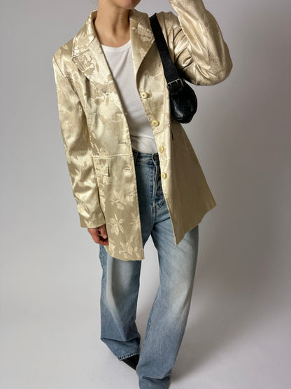 Satin blazer coat | Butter