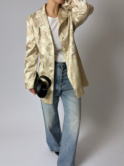 Satin blazer coat | Butter