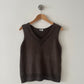 Cotton top | Dark brown